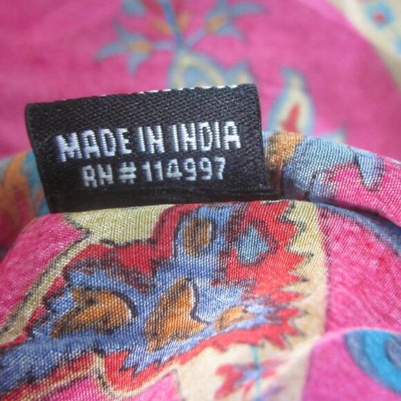 TOLANI Silk Kimono Size M - Picture 10 of 12